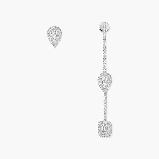 [Vintora]Diamond Drop Earrings My Twin