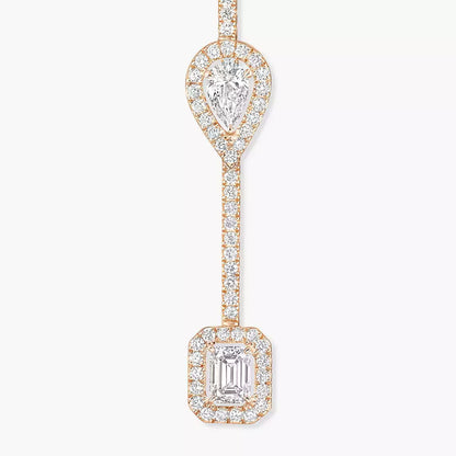 [Vintora]Diamond Drop Earrings My Twin