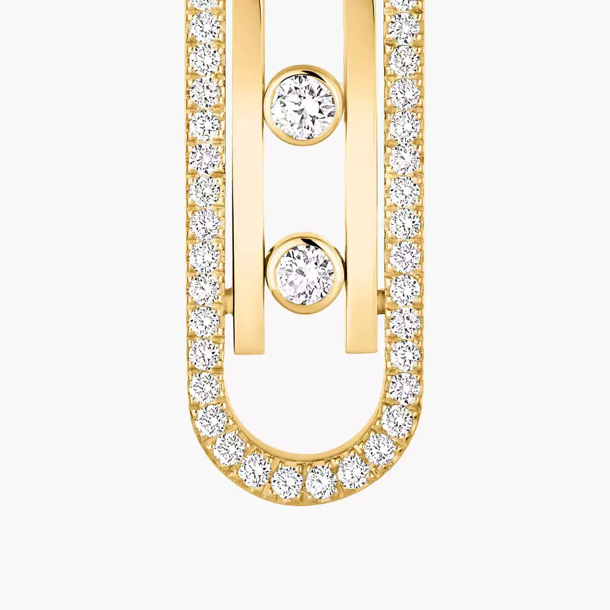 [Vintora]Diamond Pendant Earrings Move 10Th