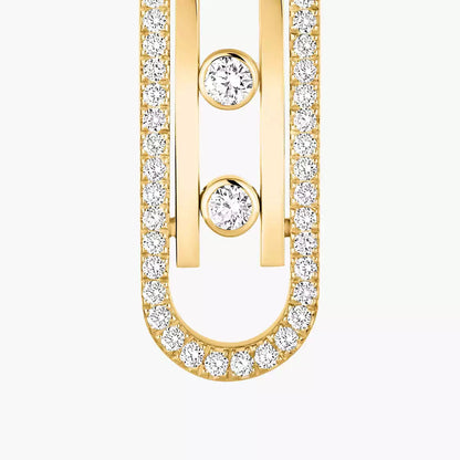 [Vintora]Diamond Pendant Earrings Move 10Th