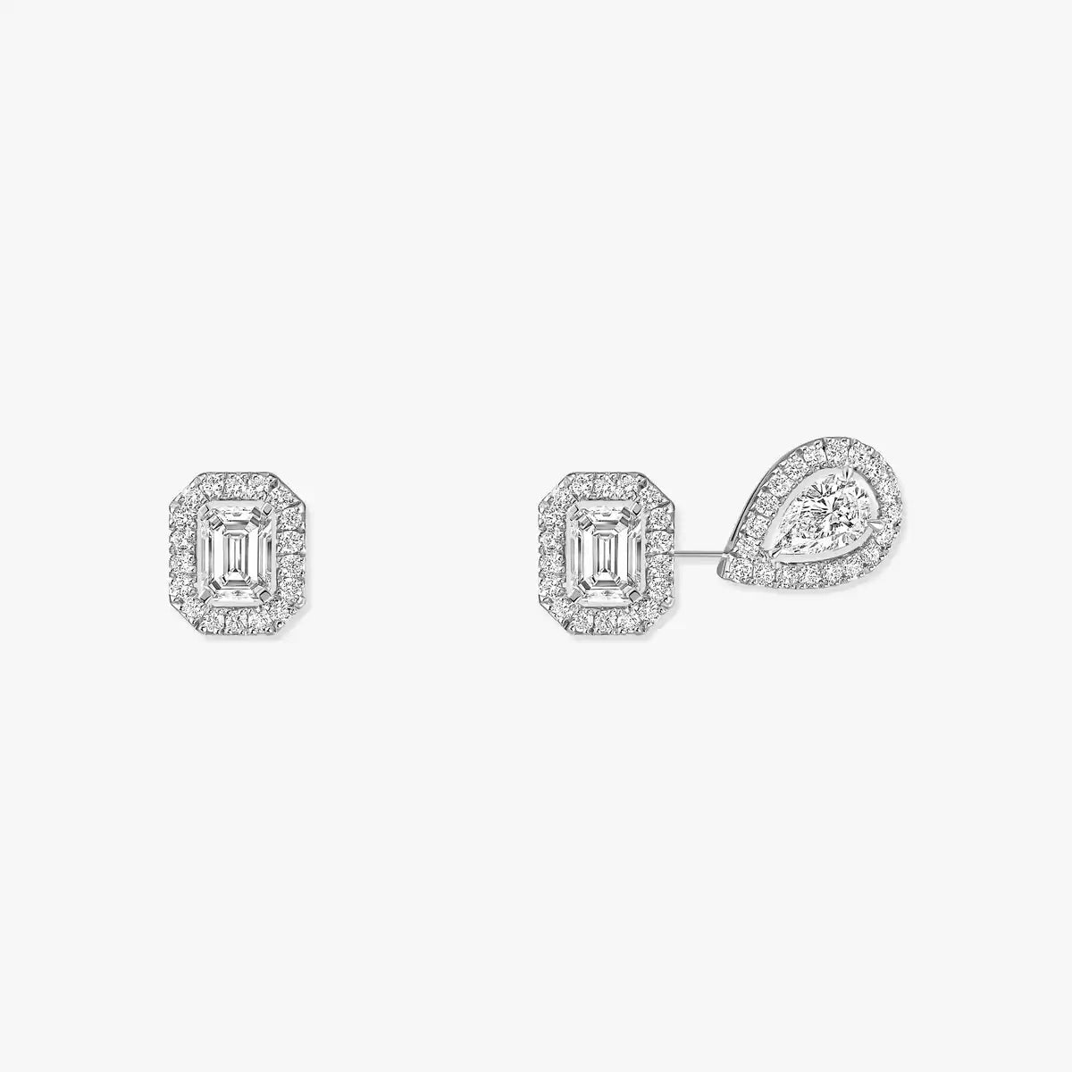 [Vintora]Diamond Earrings 0,10ct My Twin 1+2