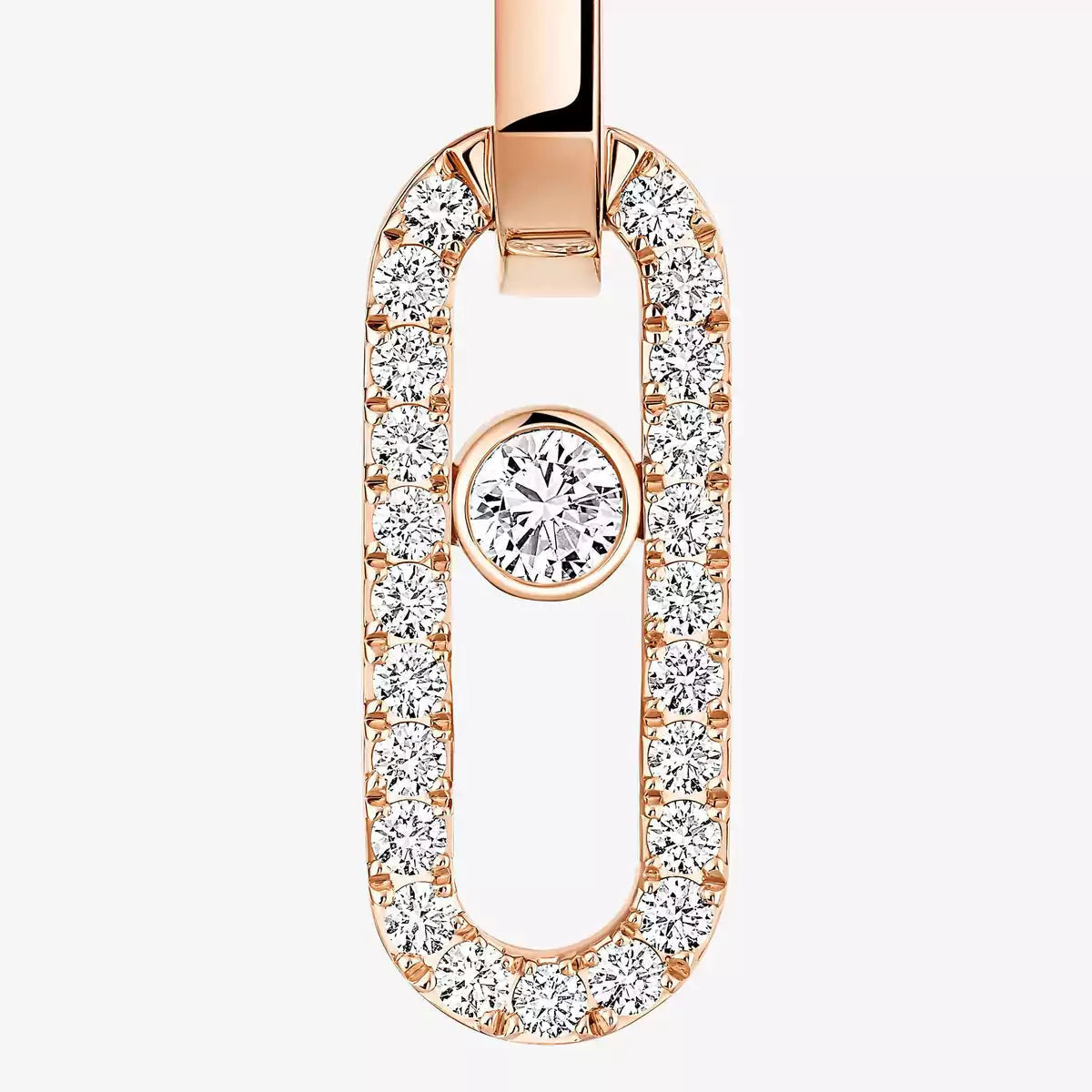 [Vintora]Move Link Diamond Earrings
