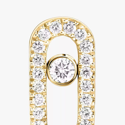 [Vintora]Move Uno Diamond Earrings