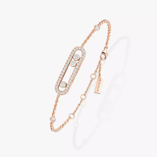 [Vintora]Pavé Baby Move Diamond Bracelet