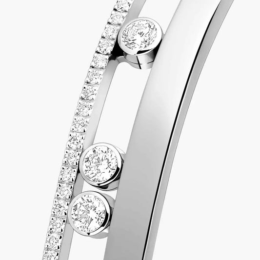 [Vintora]Move Romane Diamond Bangle Bracelet