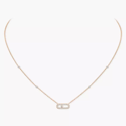 [Vintora]Diamond Necklace Move Uno