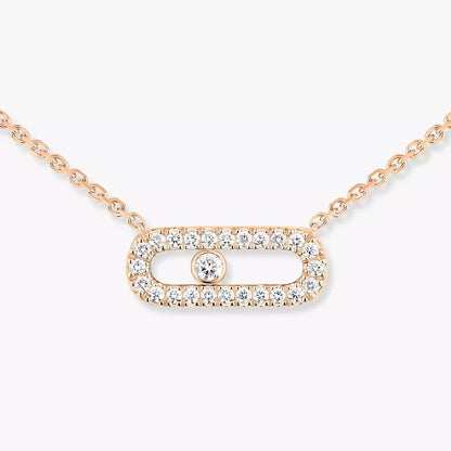 [Vintora]Diamond Necklace Move Uno
