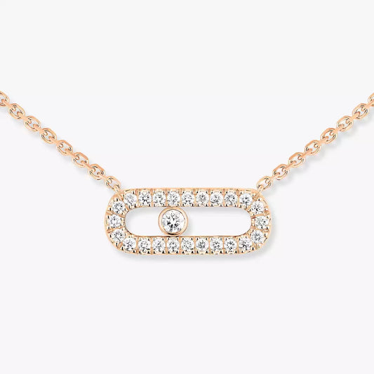 [Vintora]Diamond Necklace Move Uno