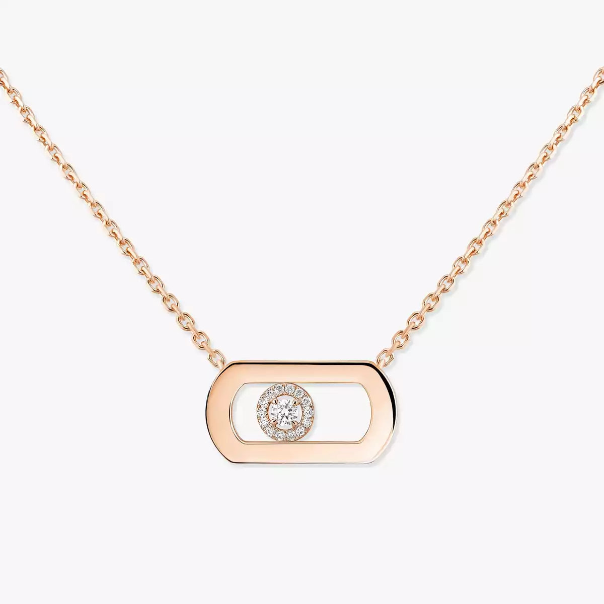 [Vintora]So Move Diamond Necklace in Gold