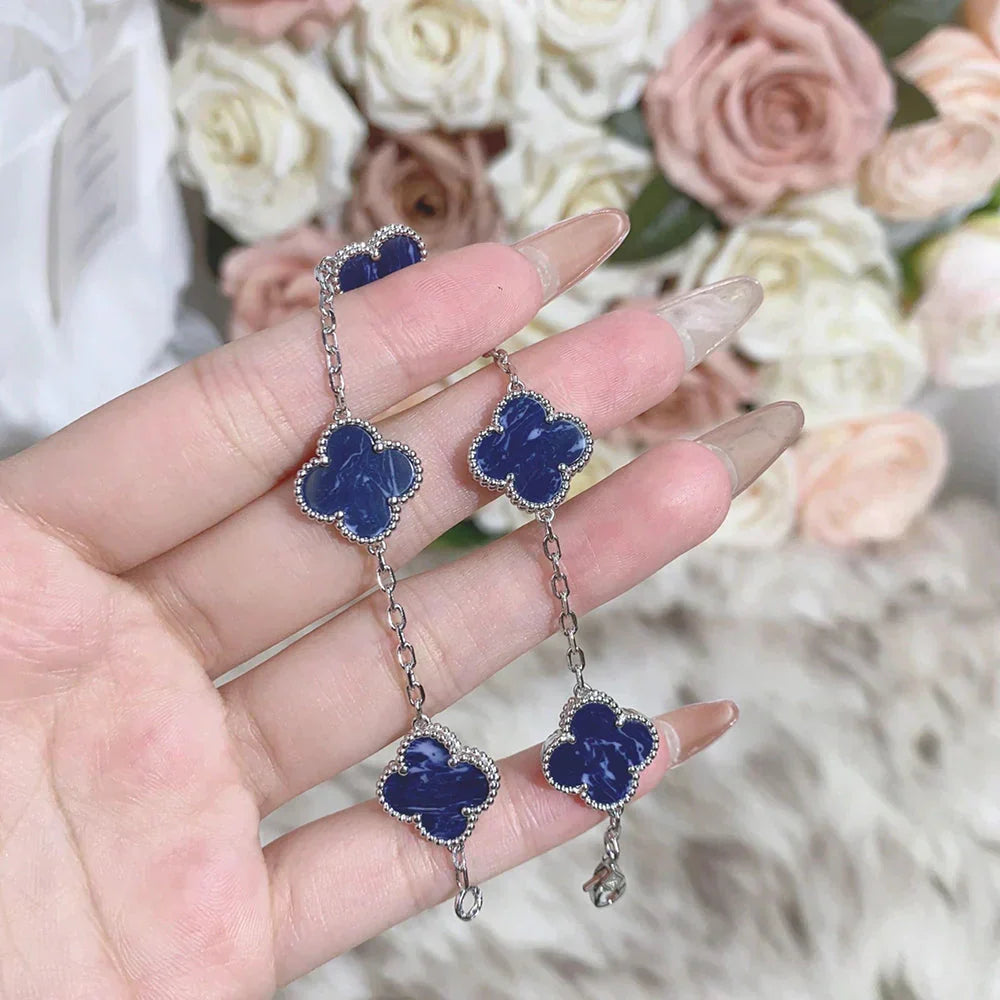 [Vintora]CLOVER 5 MOTIF PIETERSITE BRACELET COLLECTION