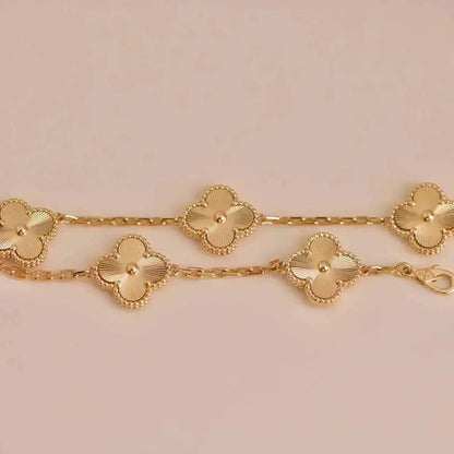 [Vintora] CLOVER 5 MOTIF LASER BRACELET COLLECTION