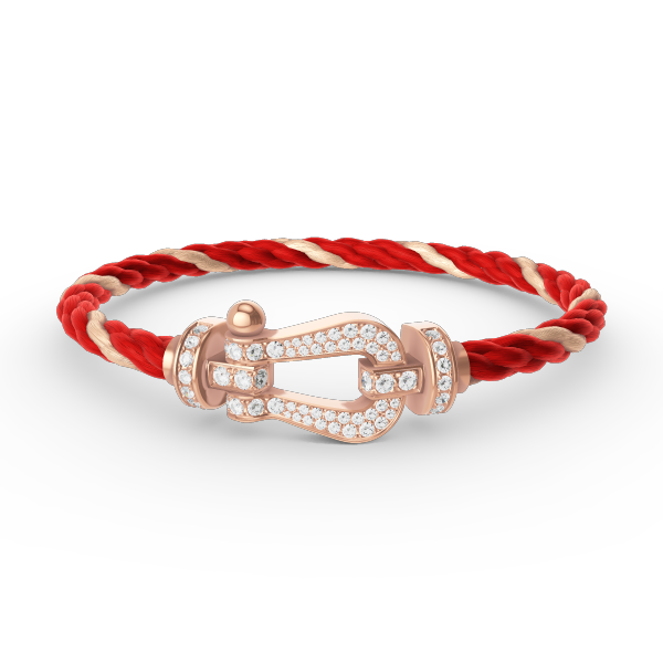 [Vintora]FORCE LARGE HORSESHOE FULL DIAMOND BRACELET Vintora GOLD