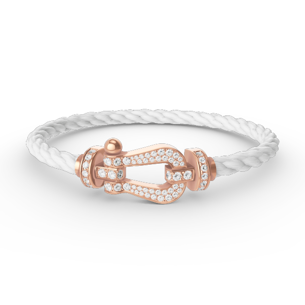 [Vintora]FORCE LARGE HORSESHOE FULL DIAMOND BRACELET Vintora GOLD