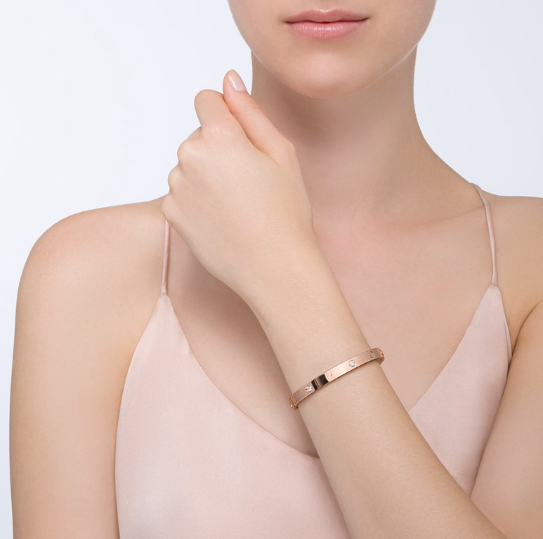 [Vintora]LOVE BRACELET 6.1MM 4 DIAMONDS