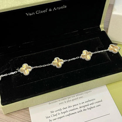 [Vintora] CLOVER 5 MOTIF LASER BRACELET COLLECTION