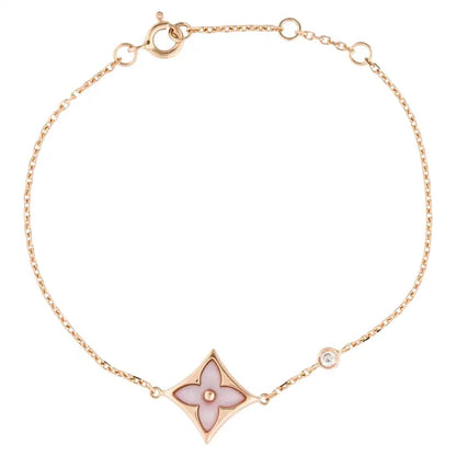 [Vintora]STAR 1 DIAMOND PINK GOLD BRACELET