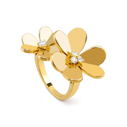 [Vintora]CLOVER COMOS GOLD DIAMOND RING