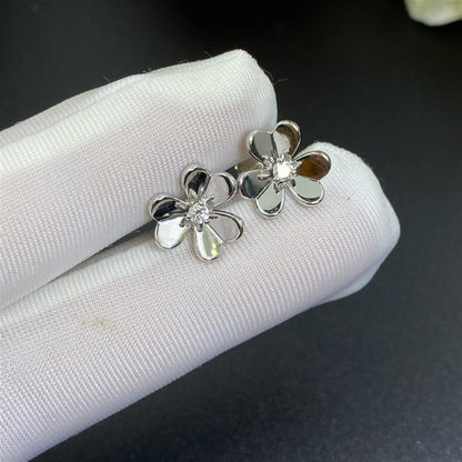 [Vintora]FRIVOLE MINI SILVER FLOWER EARRINGS