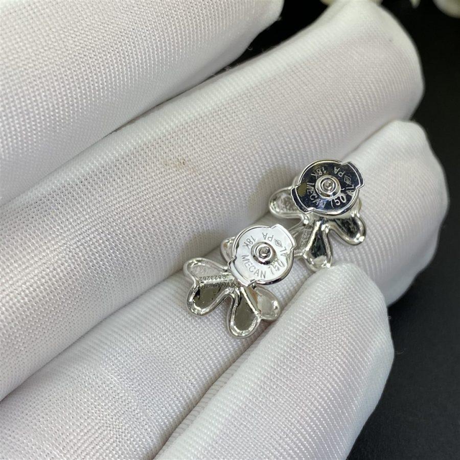 [Vintora]FRIVOLE MINI SILVER FLOWER EARRINGS