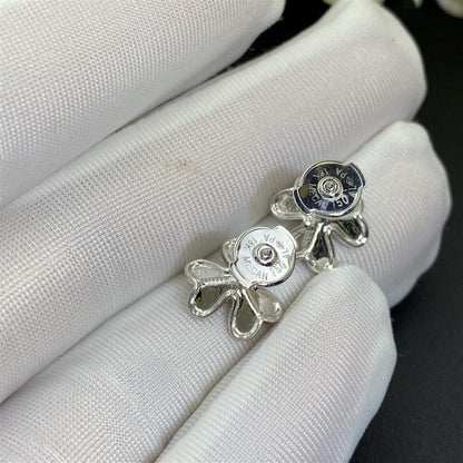 [Vintora]FRIVOLE MINI SILVER FLOWER EARRINGS