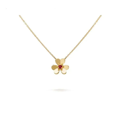 [Vintora]FRIVOLE GOLD FLOWER NECKLACE