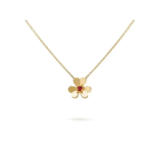 [Vintora]FRIVOLE GOLD FLOWER NECKLACE