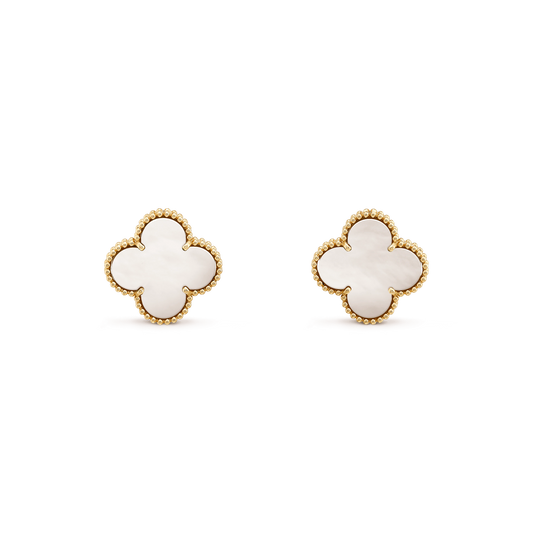[Vintora]CLOVER MINI GOLD EARRINGS