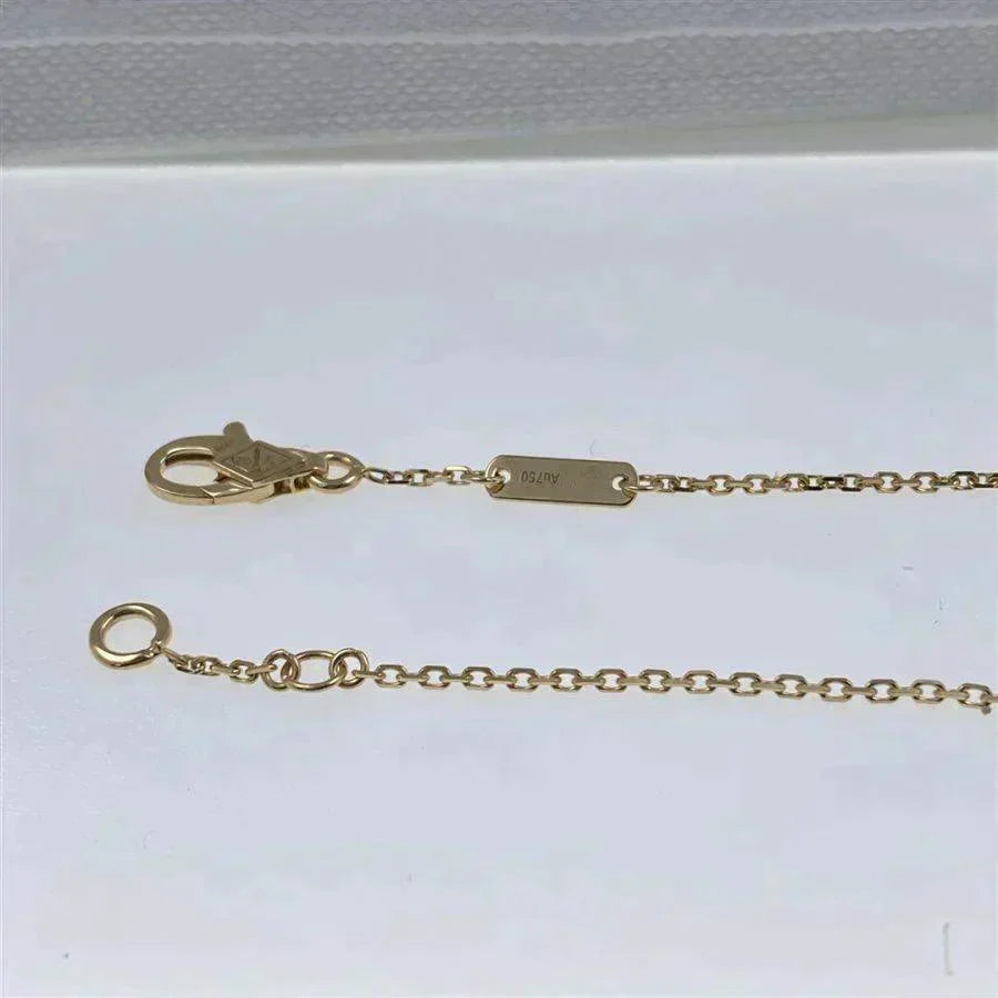 [Vintora]CLOVER  CARNELIAN SINGLE FLOWER BRACELET
