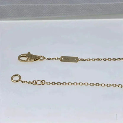 [Vintora]CLOVER  CARNELIAN SINGLE FLOWER BRACELET