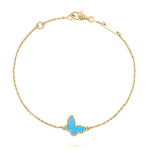 [Vintora]BUTTERFLY TURQUOISE BUTTERFLY BRACELET