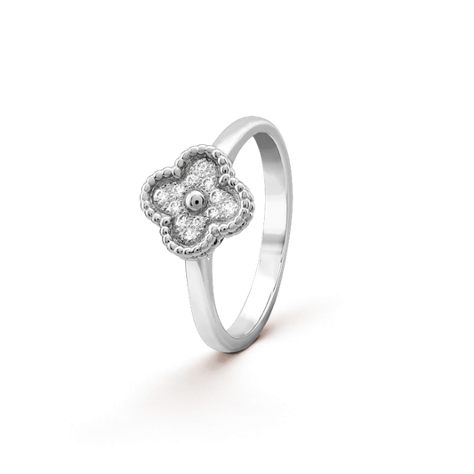 [Vintora]CLOVER DIAMOND RING