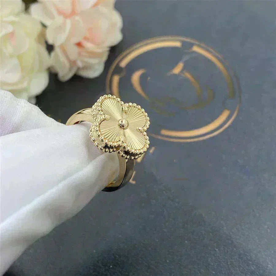 [Vintora]CLOVER GOLD RING