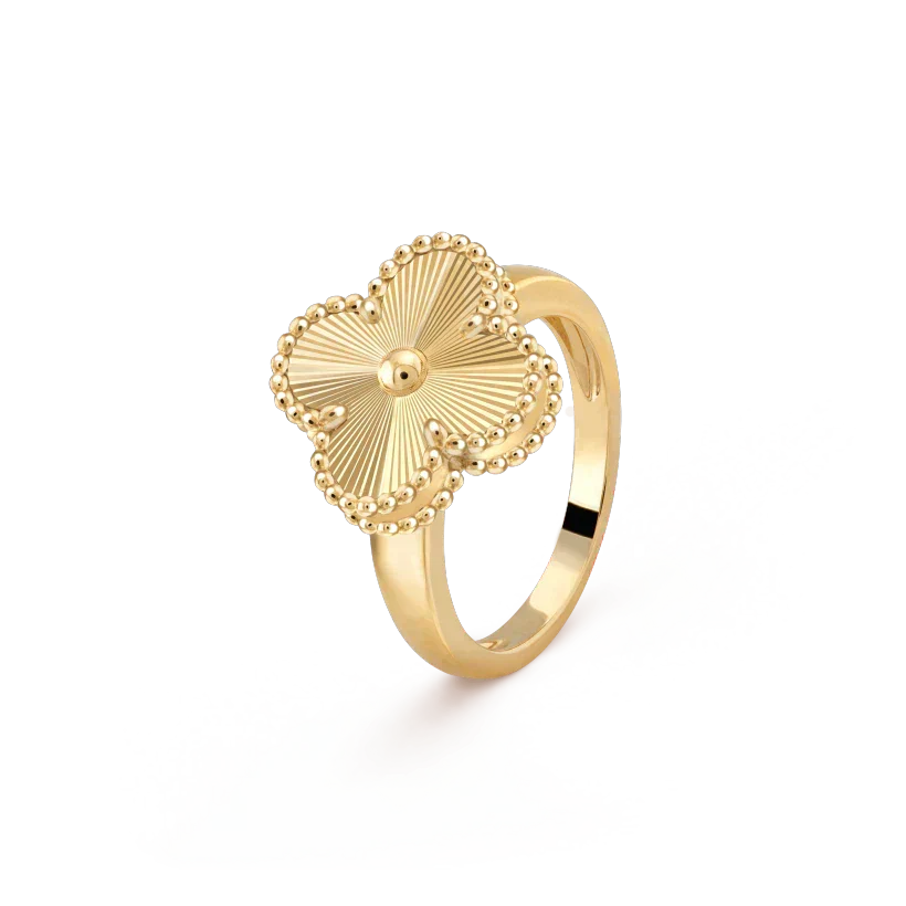 [Vintora]CLOVER GOLD RING