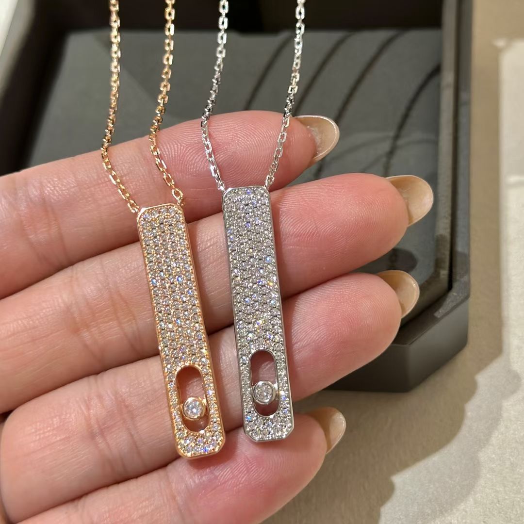 [Vintora]MY FIRST DIAMOND PAVED NECKLACE