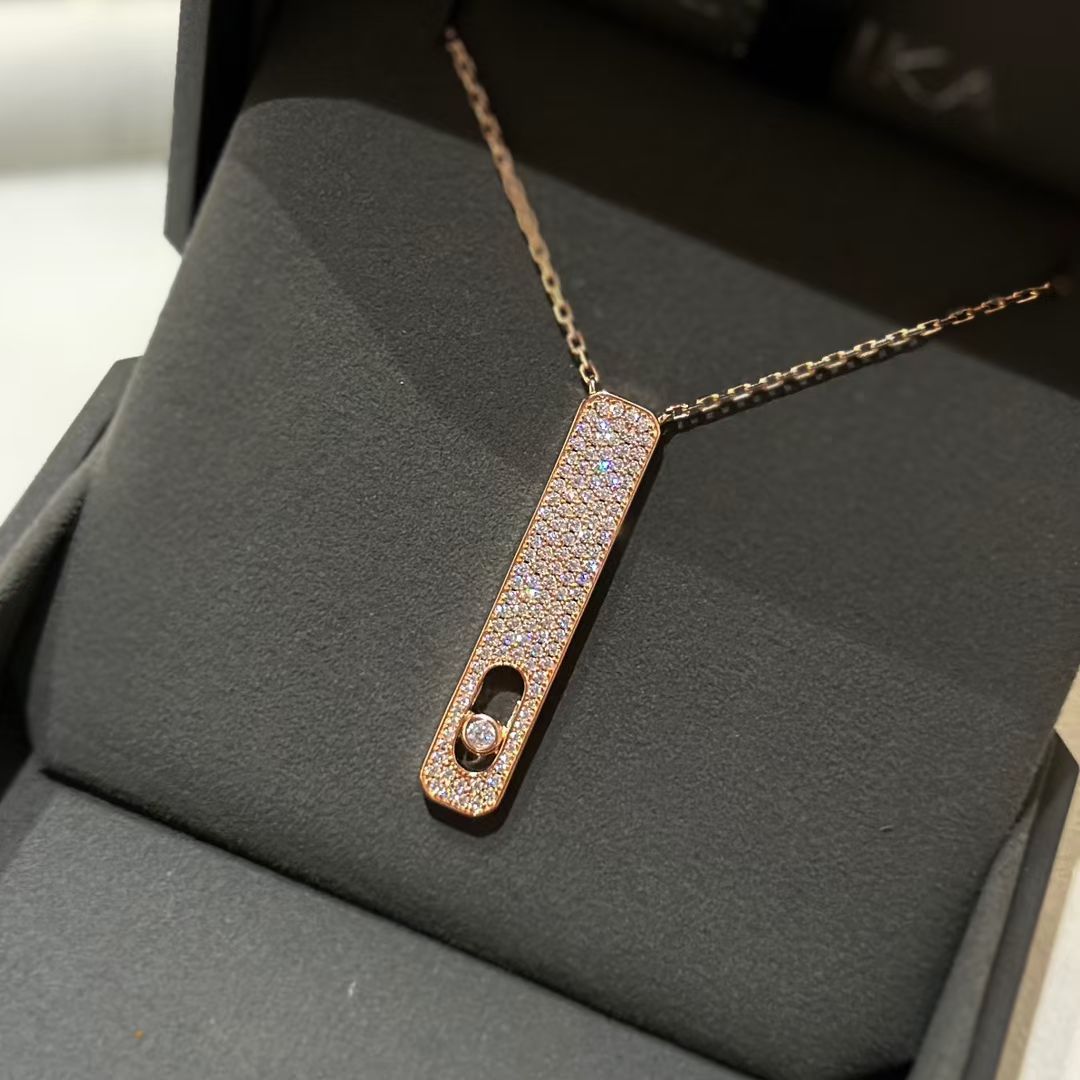 [Vintora]MY FIRST DIAMOND PAVED NECKLACE