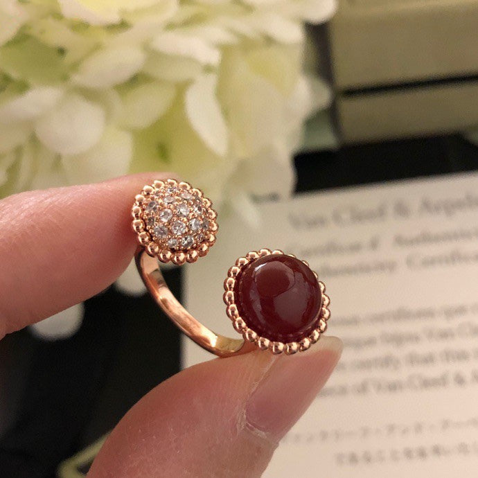 [Vintora]PERLEE COULEURS DIAMOND Vintora GOLD BETWEEN THE FINGER RING