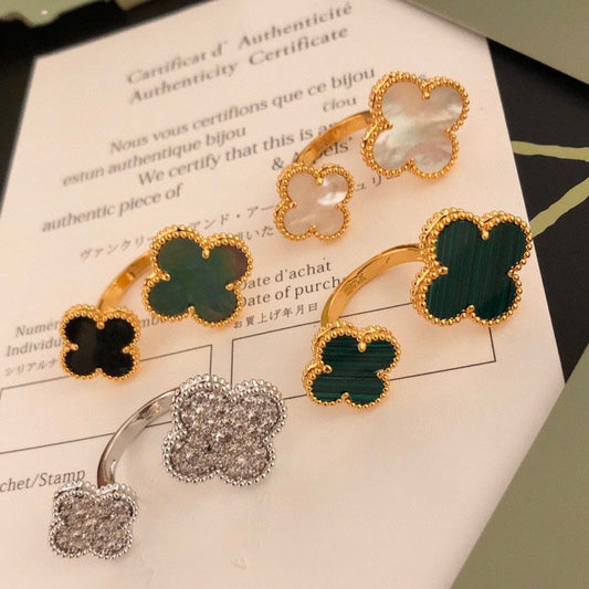 [Vintora]CLOVER BETWEEN THE FINGER RING