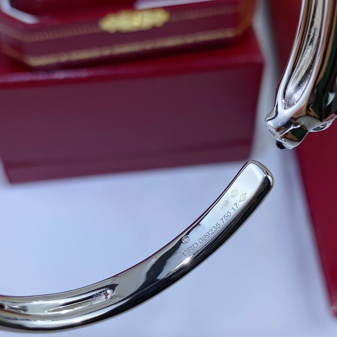 [Vintora]PANTHERE SILVER OPEN BRACELET
