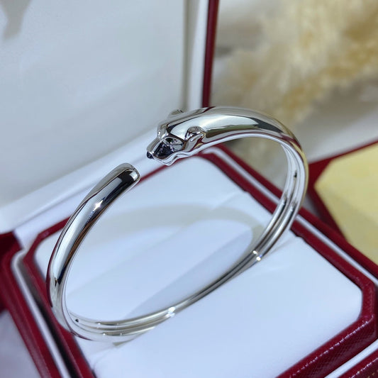 [Vintora]PANTHERE SILVER OPEN BRACELET