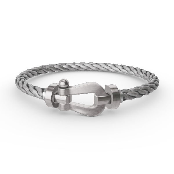[Vintora]FORCE LARGE HORSESHOE NO DIAMOND BRACELET SILVER