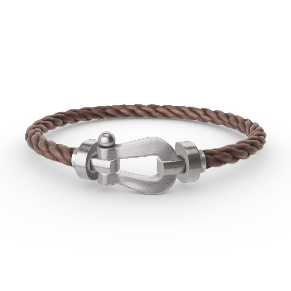 [Vintora]FORCE LARGE HORSESHOE NO DIAMOND BRACELET SILVER
