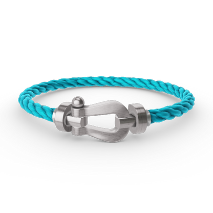 [Vintora]FORCE LARGE HORSESHOE NO DIAMOND BRACELET SILVER
