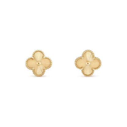 [Vintora]CLOVER MEDIUM 1 MOTIFS LASER EARRINGS