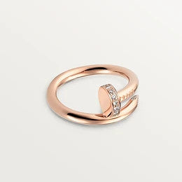[Vintora]JUSTE RING 2.65MM PINK GOLD DIAMOND