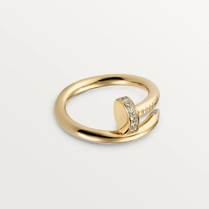 [Vintora]JUSTE RING 2.65MM GOLD DIAMOND