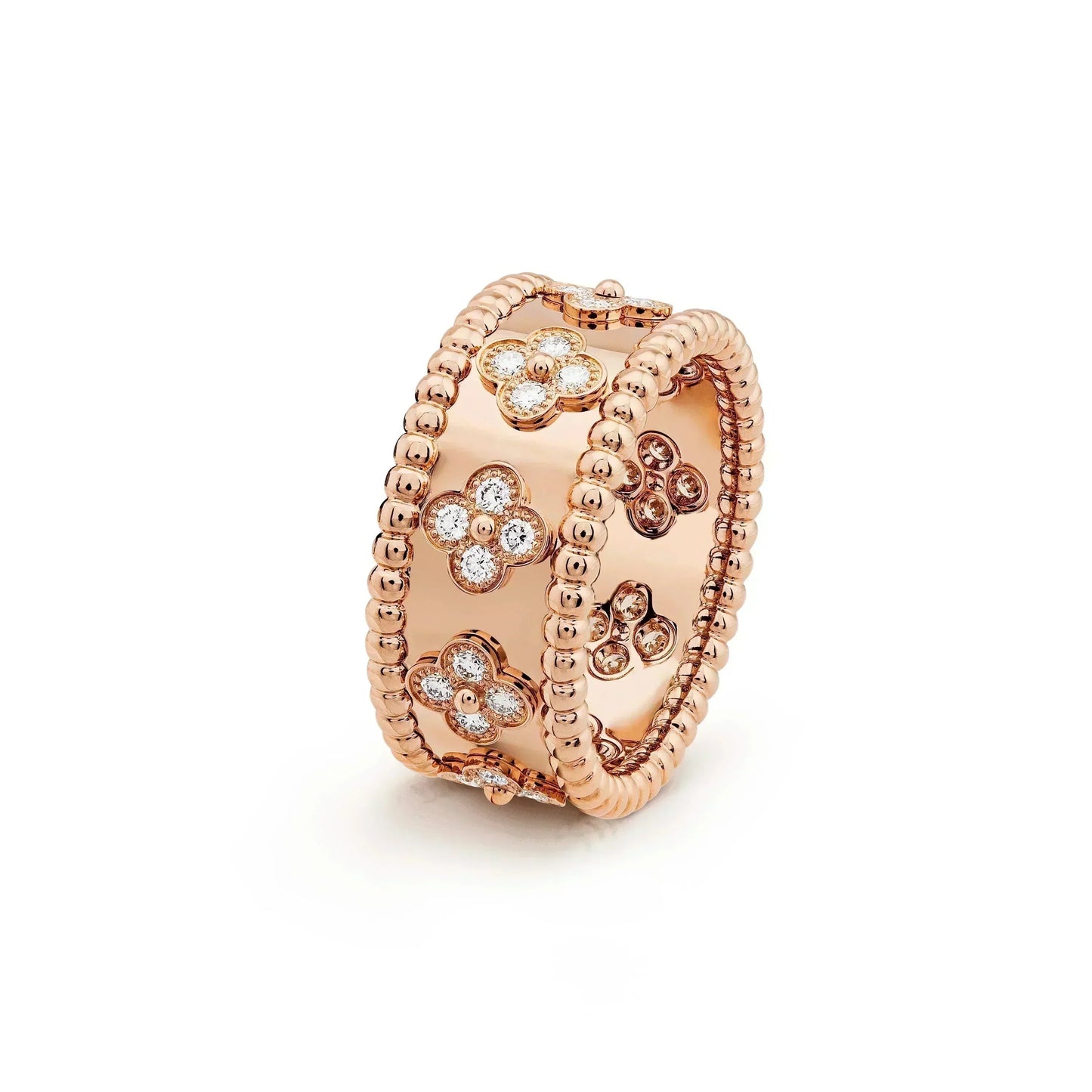 [Vintora]CLOVER KALEIDOSCOPE RING 10MM